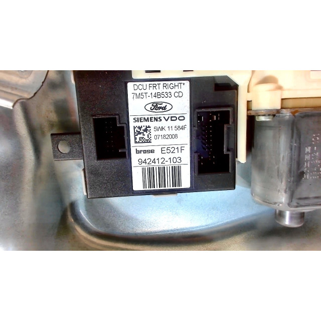 Raammechaniek elektrisch rechts voor Ford Focus 2 Wagon (2004 - 2012) Combi 1.6 TDCi 16V 110 (G8DB(Euro 3))