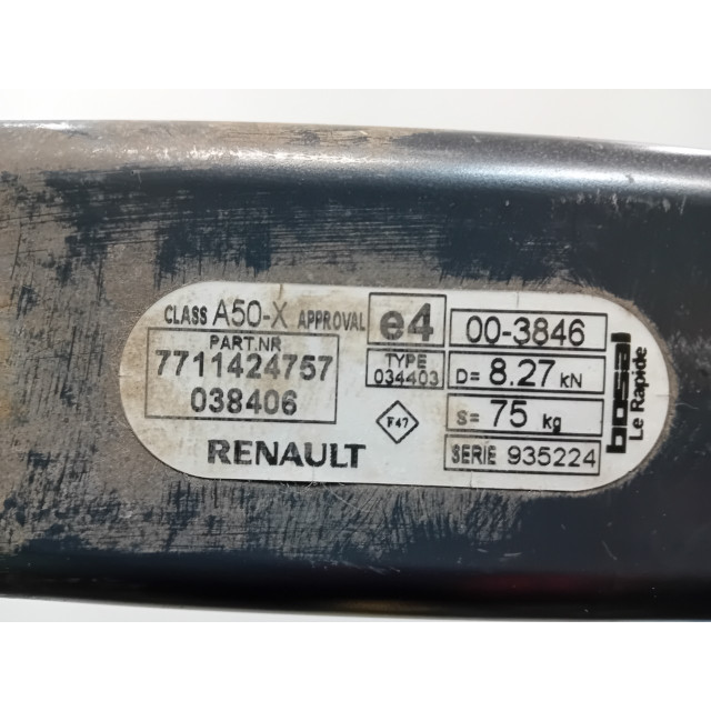 Trekhaak Renault Grand Scénic III (JZ) (2009 - 2016) MPV 1.4 16V TCe 130 (H4J-700(H4J-A7))