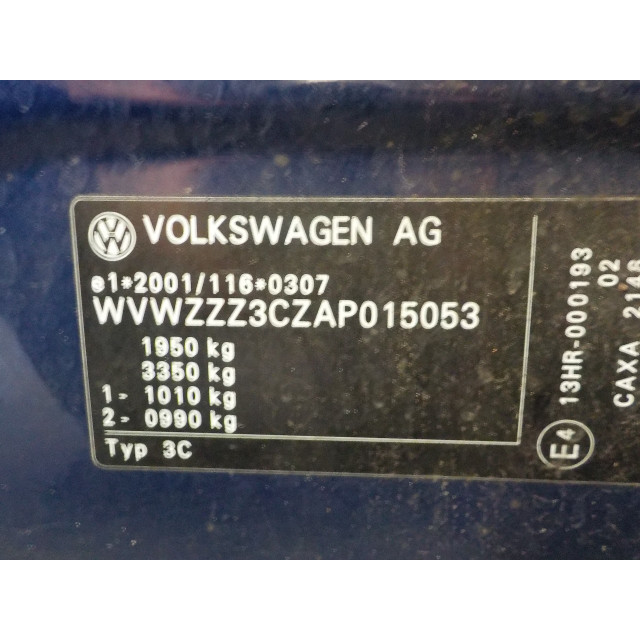 Injectiehuis Volkswagen Passat (3C2) (2007 - 2010) Sedan 1.4 TSI 16V (CAXA(Euro 5))