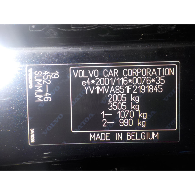 Ruitenwisserarm rechts voor Volvo V40 (MV) (2014 - 2019) 2.0 D4 16V (D4204T14)