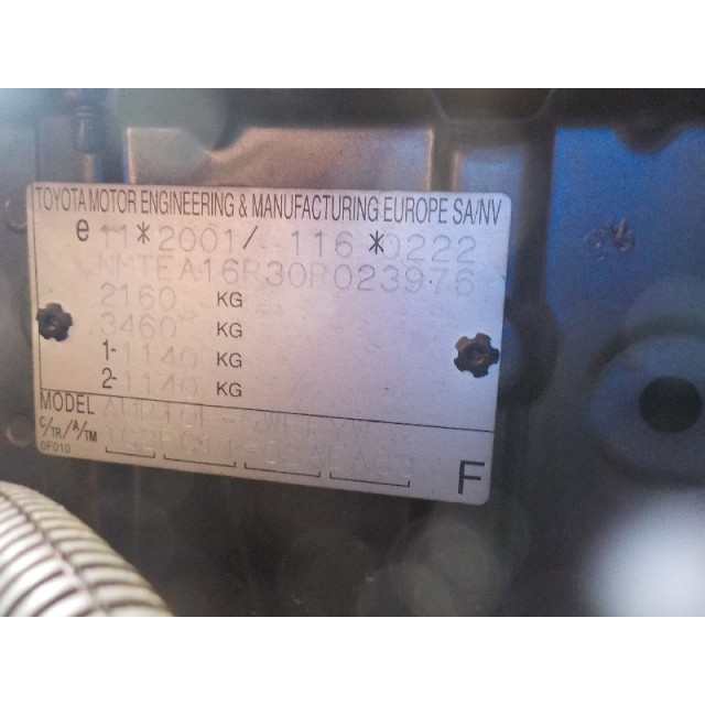 Ruitenwissermotor voor Toyota Corolla Verso (R10/11) (2005 - 2009) MPV 2.2 D-4D 16V (2AD-FTV(Euro 4))