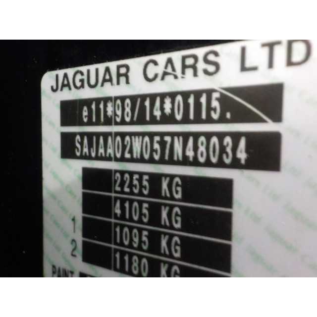 Turbo Jaguar S-type (X200) (2004 - 2007) Sedan 2.7 D 24V (7B)