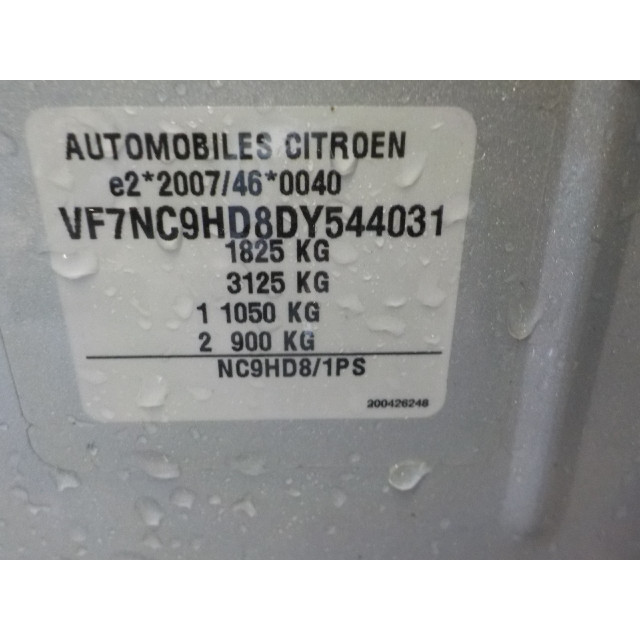 Stuurbekrachtiging pomp motor Citroën C4 Berline (NC) (2012 - 2015) Hatchback 5-drs 1.6 Hdi (DV6C(9HD))