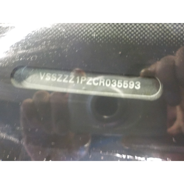Raammechaniek elektrisch rechts voor Seat Leon (1P1) (2010 - 2012) Hatchback 1.6 TDI 16V 90 (CAYB)