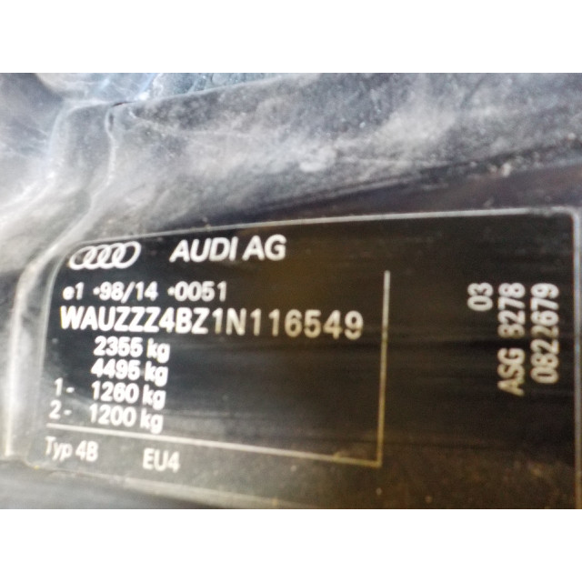 Startmotor Audi A6 Avant Quattro (C5) (1998 - 2005) A6 Avant (C5) Combi 4.2 V8 40V Quattro (ASG)