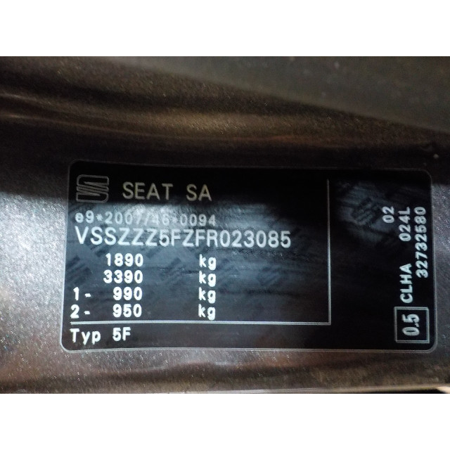 Ruitenwisser mechaniek voor Seat Leon ST (5FF) (2013 - 2020) Combi 5-drs 1.6 TDI Ecomotive 16V (CLHA)