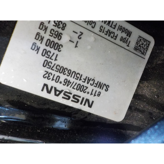Versnellingsbak schakel Nissan/Datsun Juke (F15) (2010 - heden) SUV 1.5 dCi (K9K-410)