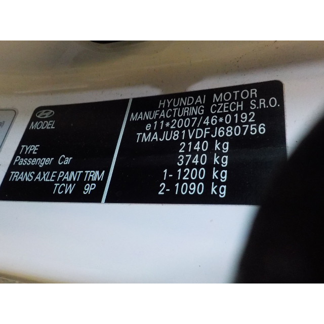 Kachel ventilator motor Hyundai iX35 (LM) (2010 - heden) iX 35 SUV 2.0 CRDi 16V 4x4 (D4HA)