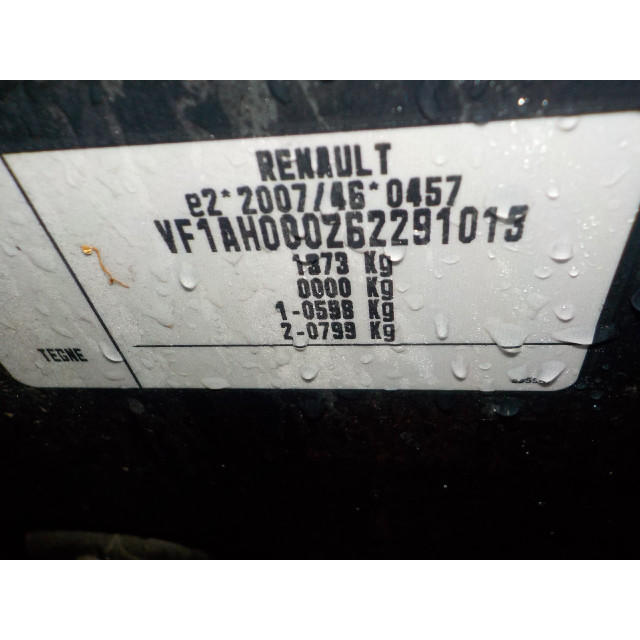 Versnellingsbak automaat Renault Twingo III (AH) (2014 - heden) Hatchback 5-drs 1.0 SCe 70 12V (H4D-400(H4D-A4))