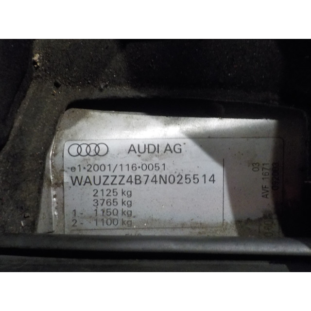 Startmotor Audi A6 Avant (C5) (2001 - 2005) A6 Avant (4B5) Combi 1.9 TDI 130 (AVF)