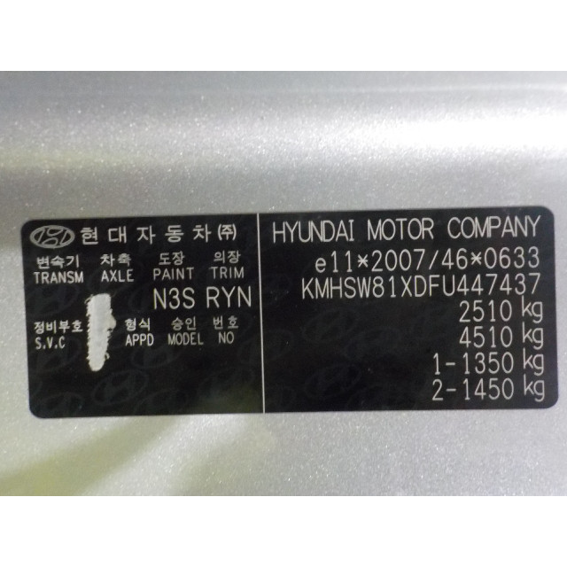 Intercooler radiateur Hyundai Santa Fe III (DM) (2012 - heden) Santa Fe IV (DM) SUV 2.2 CRDi R 16V 4x4 (D4HB)