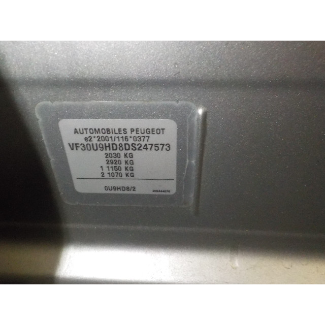 Slot mechaniek portier elektrisch centrale vergrendeling rechts voor Peugeot 3008 I (0U/HU) (2013 - 2016) MPV 1.6 HDiF 16V (DV6C(9HD))