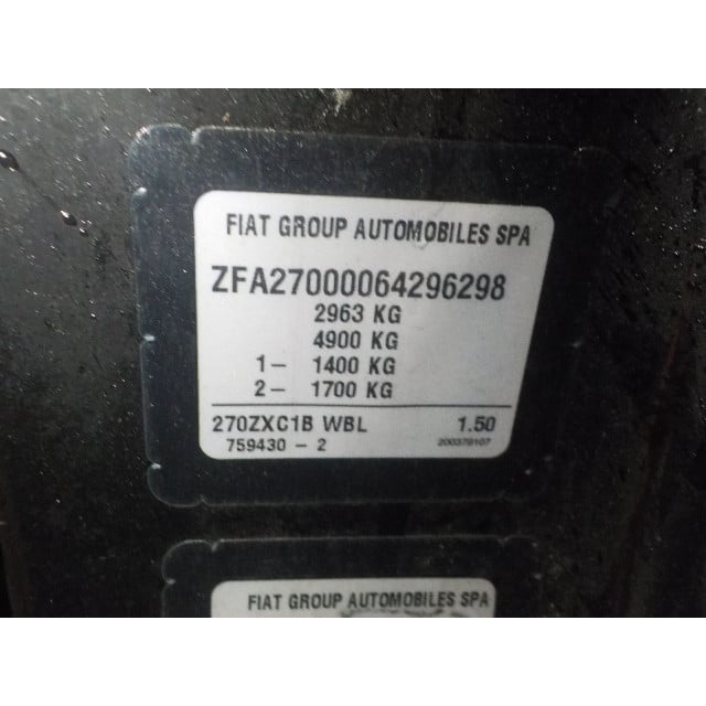 Koelventilatormotor Fiat Scudo (270) (2007 - 2016) Van 2.0 D Multijet (DW10UTED4(RHK))