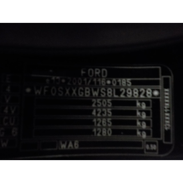 Veerpoot rechts voor Ford S-Max (GBW) (2006 - 2014) MPV 2.0 TDCi 16V 136 (UKWA(Euro 5))