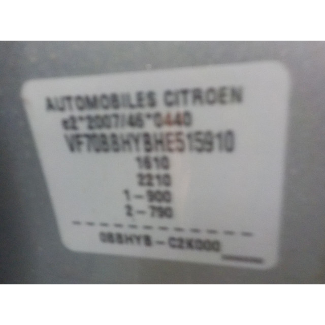 Airbag module Citroën C4 Cactus (0B/0P) (2014 - heden) Hatchback 5-drs 1.6 Blue Hdi 100 (DV6FD(BHY))