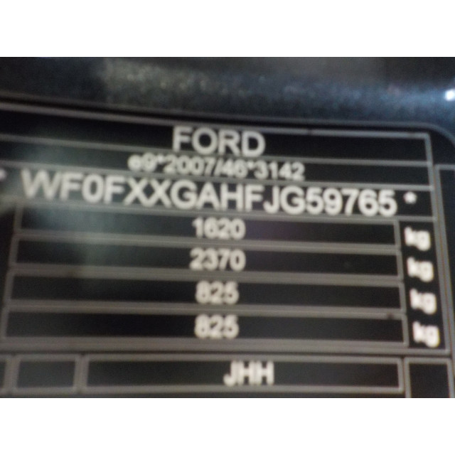 Cockpit Ford Fiesta 7 (2017 - heden) Fiesta VIII Hatchback 1.1 Ti-VCT 12V 85 (A0001E1T1.1 Ti-VCT 12V 85)