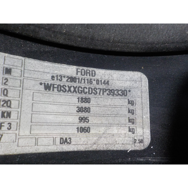 Aandrijfas links voor Ford Focus 2 Wagon (2004 - 2008) Focus II Wagon Combi 1.6 TDCi 16V 90 (HHDA)
