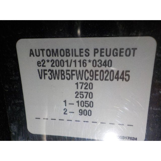 Hydrauliek diversen Peugeot 207 CC (WB) (2007 - 2013) Cabrio 1.6 16V (EP6C(5FS))