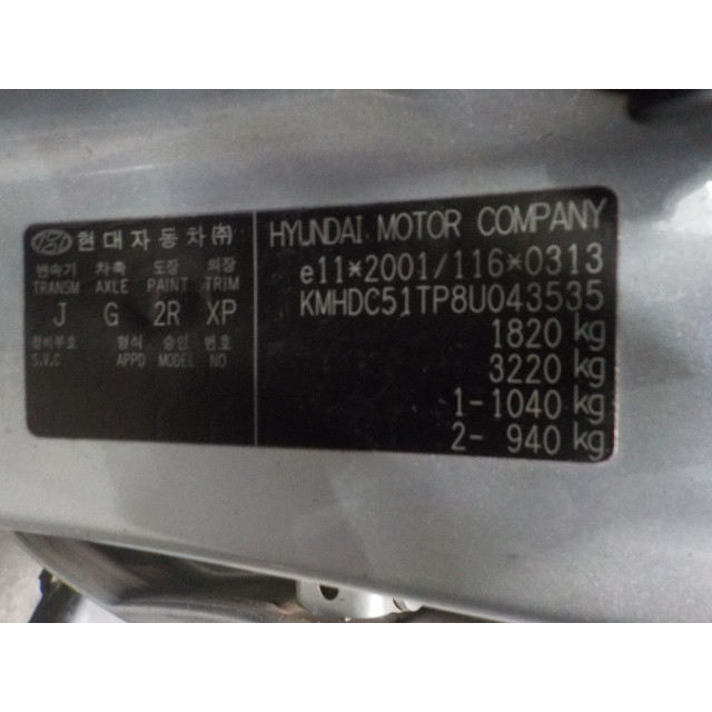 Raammechaniek elektrisch links voor Hyundai i30 (FD) (2007 - 2012) i30 Hatchback 1.6 CRDi 16V VGT HP (D4FB)
