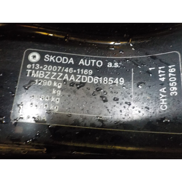 Kachel ventilator motor Skoda Citigo (2011 - 2019) Hatchback 1.0 12V (CHYA)