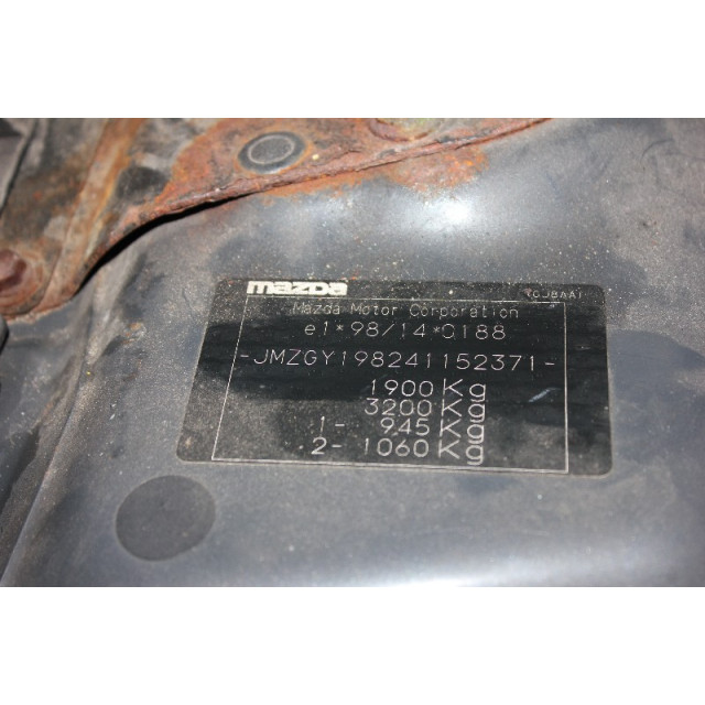 Ruitenwissermotor achter Mazda 6 Sportbreak (GY19/89) (2002 - 2007) 1.8i 16V (L813)