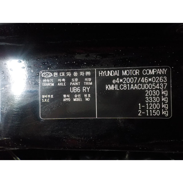 Gasdrukveerset voor Hyundai i40 CW (VFC) (2011 - heden) Combi 1.6 GDI 16V (G4FD)