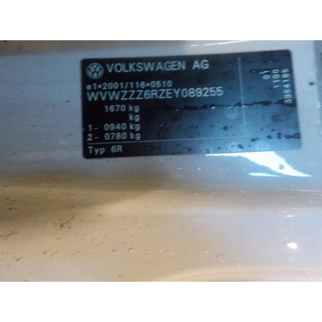 Lichtschakelaar Volkswagen Polo V (6R) (2013 - 2014) Hatchback 2.0 TSI R WRC Street 16V (CDLJ(Euro 5))