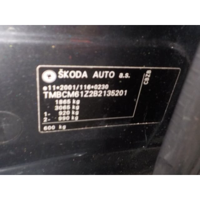 Slot mechaniek portier elektrisch centrale vergrendeling links voor Skoda Octavia (1Z3) (2010 - 2013) Liftback 1.2 TSI (CBZB)