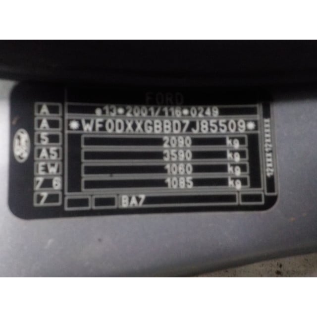 Achterlicht links buiten Ford Mondeo IV (2007 - 2014) Sedan 2.0 16V (A0BA)