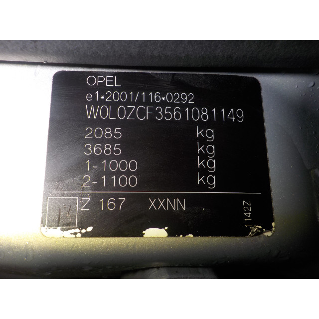 Veiligheidsgordel links voor Opel Vectra C Caravan (2003 - 2008) Combi 2.2 DIG 16V (Z22YH(Euro 4))