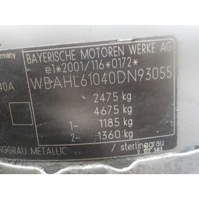 Slot mechaniek kofferdeksel achterklep elektrisch BMW 7 serie (E65/E66/E67) (2005 - 2008) Sedan 740i,Li 4.0 32V (N62-B40A)