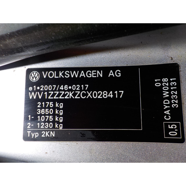 Vacuumpomp Volkswagen Caddy III (2KA/2KH/2CA/2CH) (2010 - 2015) Van 1.6 TDI 16V (CAYD)