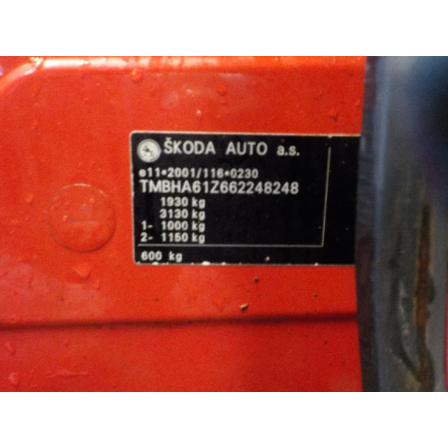 Ruitenwisser mechaniek voor Skoda Octavia Combi (1Z5) (2004 - 2013) Combi 5-drs 1.6 MPI (BSE)