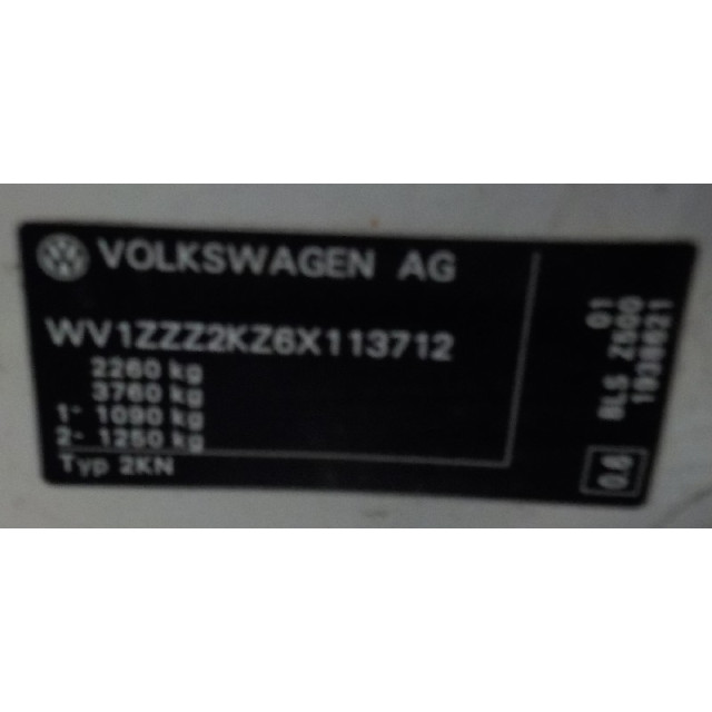 Map sensor Volkswagen Caddy III (2KA/2KH/2CA/2CH) (2004 - 2010) Van 1.9 TDI (BLS)