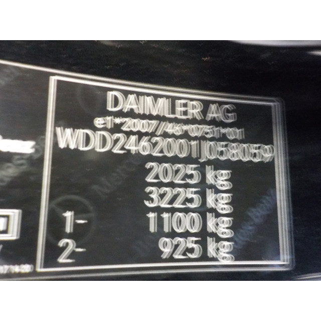 Kachel ventilator motor Mercedes-Benz B (W246/242) (2011 - heden) Hatchback 1.8 B-180 CDI BlueEFFICIENCY 16V (OM651.901)