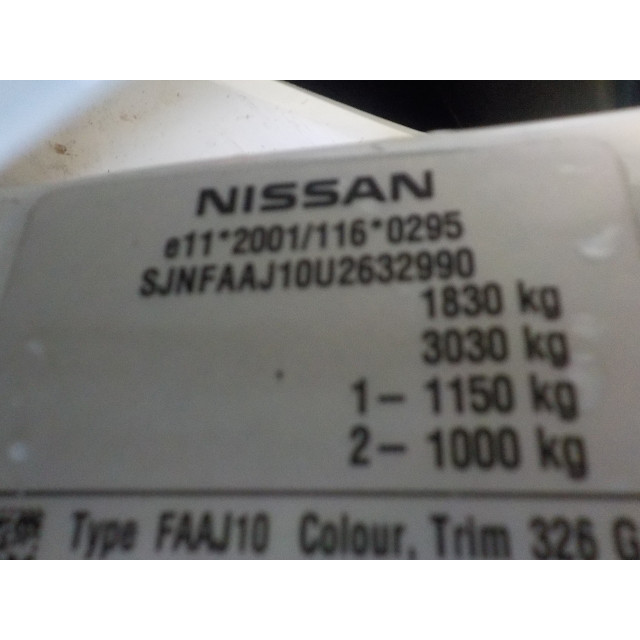 Stuurbekrachtigingspomp electrisch Nissan/Datsun Qashqai (J10) (2010 - heden) SUV 1.6 16V (HR16DE)