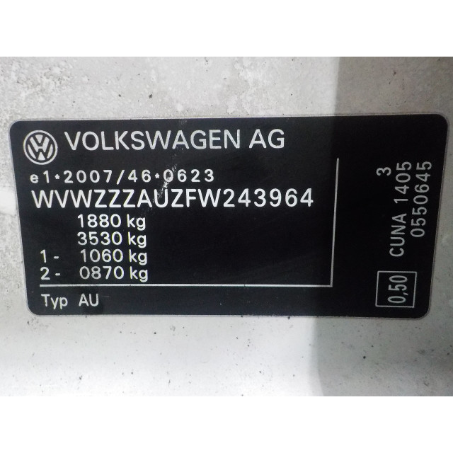 Verstuiver Volkswagen Golf VII (AUA) (2013 - 2020) Hatchback 2.0 GTD 16V (CUNA)
