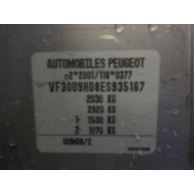 Motor open dak Peugeot 3008 I (0U/HU) (2013 - 2016) MPV 1.6 HDiF 16V (DV6C(9HD))