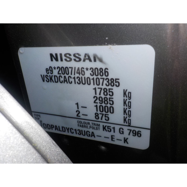 Spiegel buiten rechts elektrisch Nissan/Datsun Pulsar (C13) (2013 - heden) Hatchback 1.6 GT DiG-T 16V (MR16DDT(Euro 5))