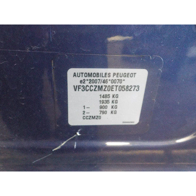 Schakelaar elektrische ramen Peugeot 208 I (CA/CC/CK/CL) (2012 - 2019) Hatchback 1.0 Vti 12V PureTech (EB0(ZMZ))