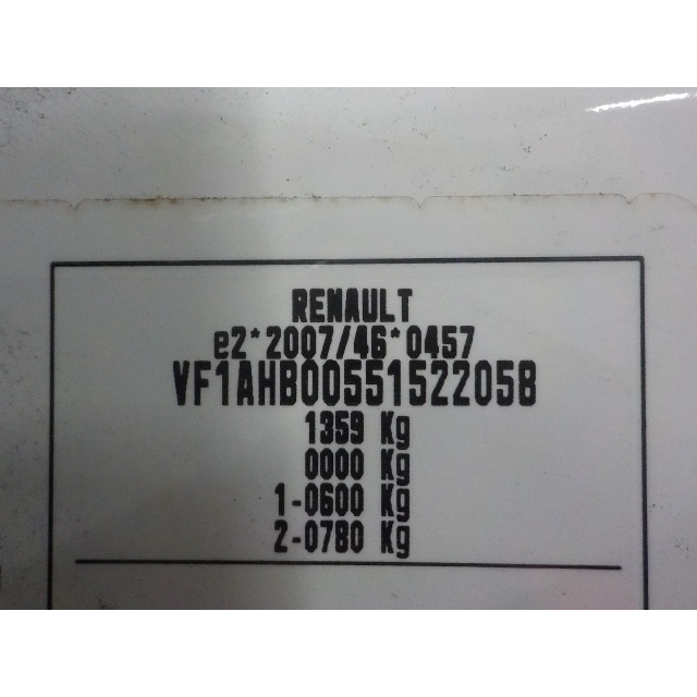 Kachel ventilator motor Renault Twingo III (AH) (2014 - heden) Hatchback 5-drs 1.0 SCe 70 12V (H4D-400(H4D-A4))