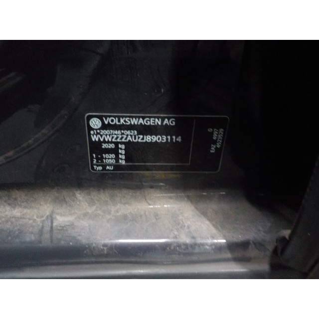 Gordijn airbag links Volkswagen Golf VII (AUA) (2016 - 2021) Hatchback e-Golf (EAZA)