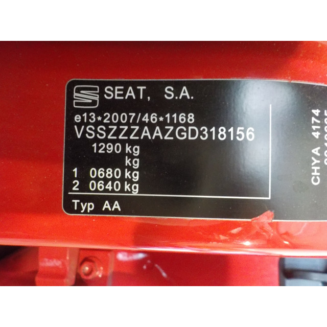 Kachelweerstand Seat Mii (2011 - 2019) Hatchback 1.0 12V (CHYA)
