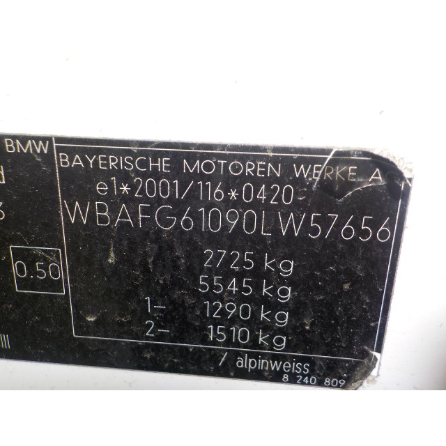 Slot mechaniek portier elektrisch centrale vergrendeling links voor BMW X6 (E71/E72) (2008 - 2010) SUV xDrive30d 3.0 24V (M57N2-D30(306D3))