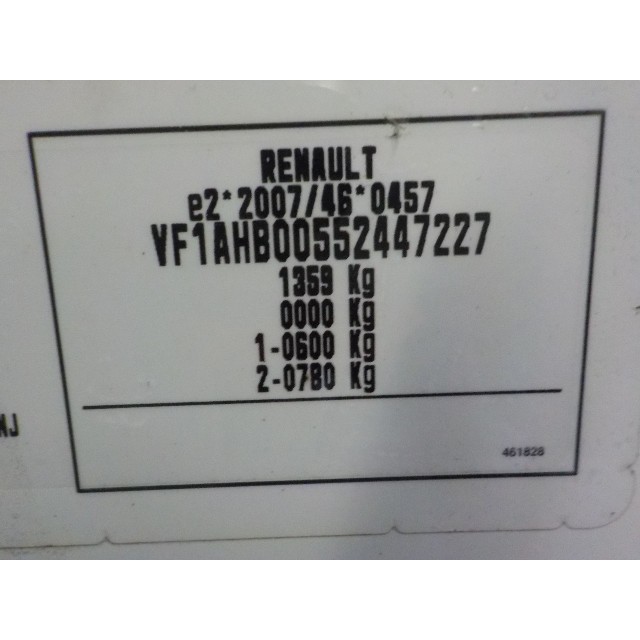 Versnellingsbak schakel Renault Twingo III (AH) (2014 - heden) Hatchback 5-drs 1.0 SCe 70 12V (H4D-400(H4D-A4))