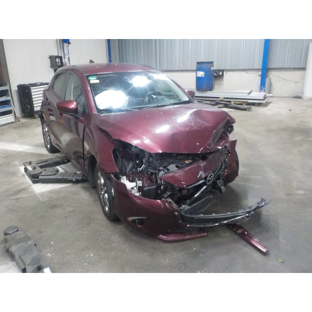 Gordijn airbag rechts Mazda 2 (DJ/DL) (2014 - 2017) Hatchback 1.5 SkyActiv-G 90 (P5Y8)