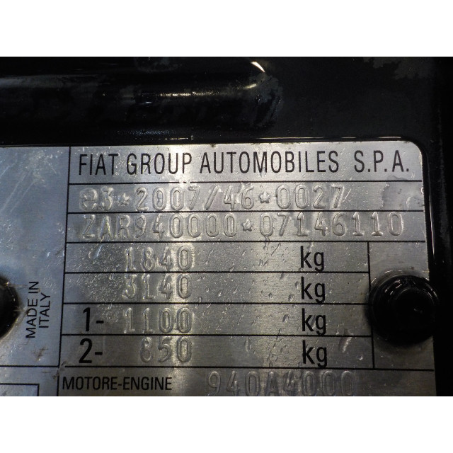 Raammechaniek elektrisch links voor Alfa Romeo Giulietta (940) (2010 - 2020) Hatchback 2.0 JTDm 16V 170 (940.A.4000)