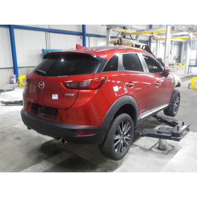 Raammechaniek elektrisch rechts achter Mazda CX-3 (2015 - heden) SUV 2.0 SkyActiv-G 120 (PEXB)