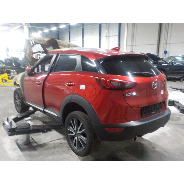 Raammechaniek elektrisch links achter Mazda CX-3 (2015 - heden) SUV 2.0 SkyActiv-G 120 (PEXB)