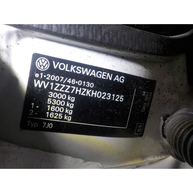 Wielnaaf rechts voor Volkswagen Transporter T6 (2015 - heden) Van 2.0 TDI 150 (CXHA(Euro 6))